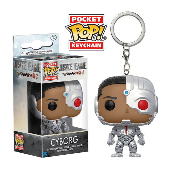 Funko Pocket POP! Keychain - Justice League S1 - CYBORG