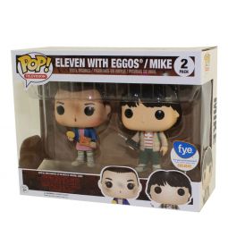 Funko POP! Television - Stranger Things Vinyl Figures - ELEVEN (Eggos) & MIKE (2-pk) *fye Exclusive* Funko POP! Television - Stranger Things Vinyl Figures - ELEVEN (Eggos) & MIKE (2-pk) *fye Exclusive*