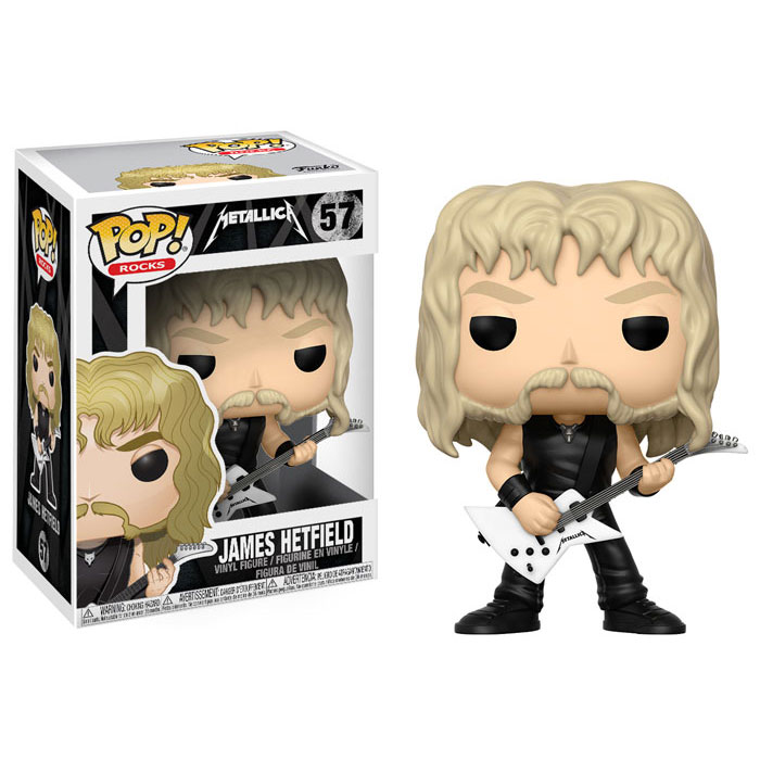 Funko POP! Rocks - Metallica Vinyl Figure - JAMES HETFIELD