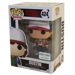 Funko POP! Television - Stranger Things Vinyl Figure - DUSTIN (Brown Jacket) *Exclusive*