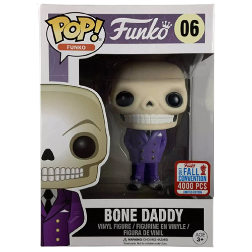 Funko POP! Vinyl Figure - BONE DADDY #06 *2017 New York Comic-Con Exclusive*