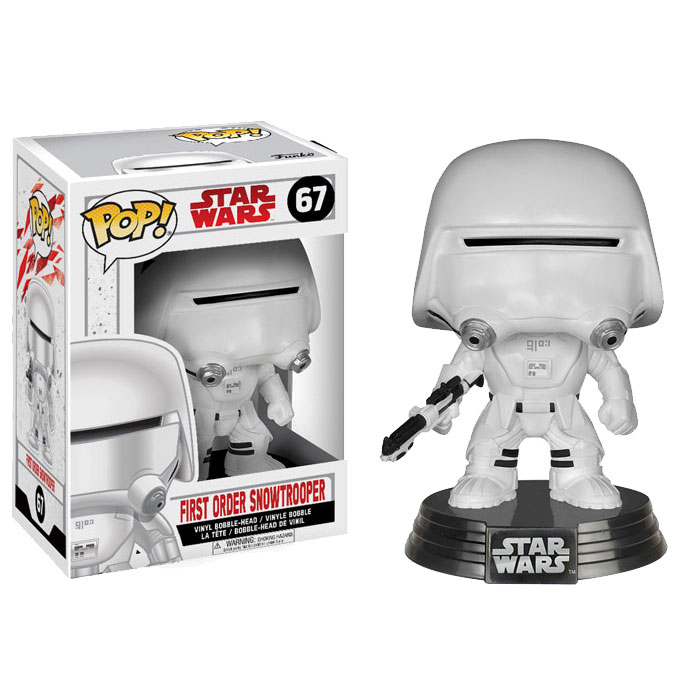 Funko POP! Star Wars Episode 8: The Last Jedi - Vinyl Bobble - FIRST ORDER SNOWTROOPER #67