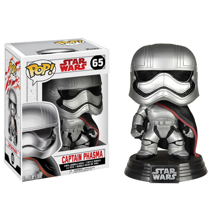 Funko POP! Star Wars Episode 8: The Last Jedi - Vinyl Bobble - CAPTAIN PHASMA #65