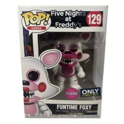 Funko POP! Game Five Nights at Freddy's Vinyl Figure - FUNTIME FOXY [Flocked] #129 *Exclusive*