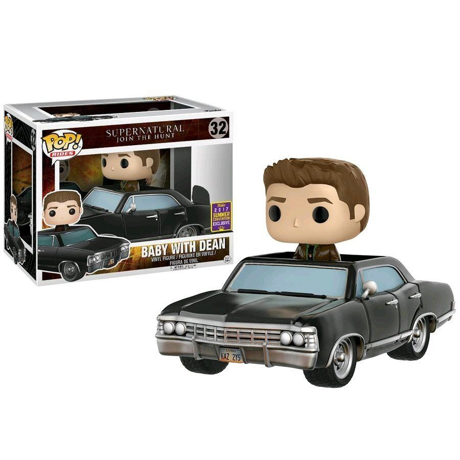 Funko POP! Rides Supernatural Vinyl Figure Set - BABY WITH DEAN #32 *Exclusive*