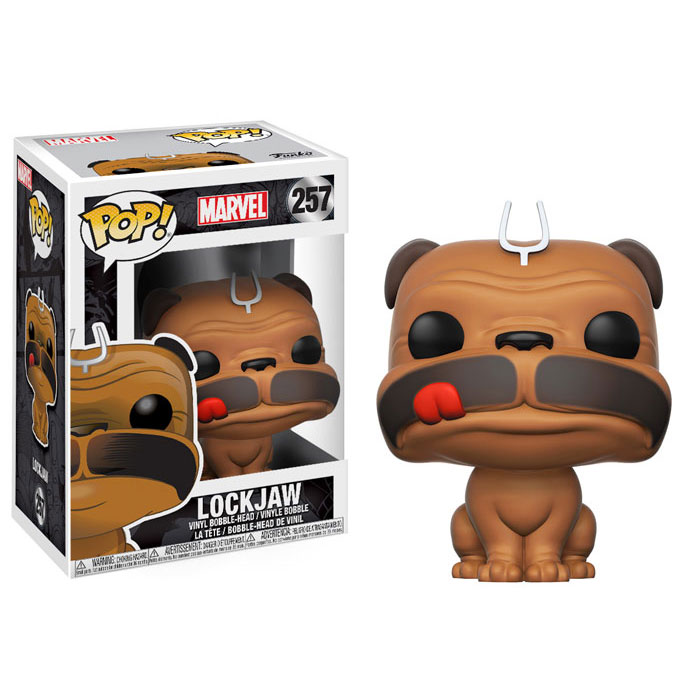 Funko POP! Marvel: Inhumans Vinyl Bobble-head - LOCKJAW #257