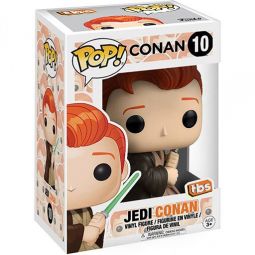 Funko POP! TV Conan O'Brien TBS Vinyl Figure - JEDI CONAN #10 *Exclusive*