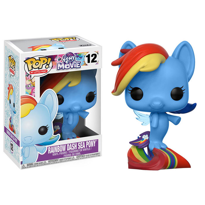 Funko POP! My Little Pony - MLP Movie Vinyl Figure - RAINBOW DASH (Sea Pony)