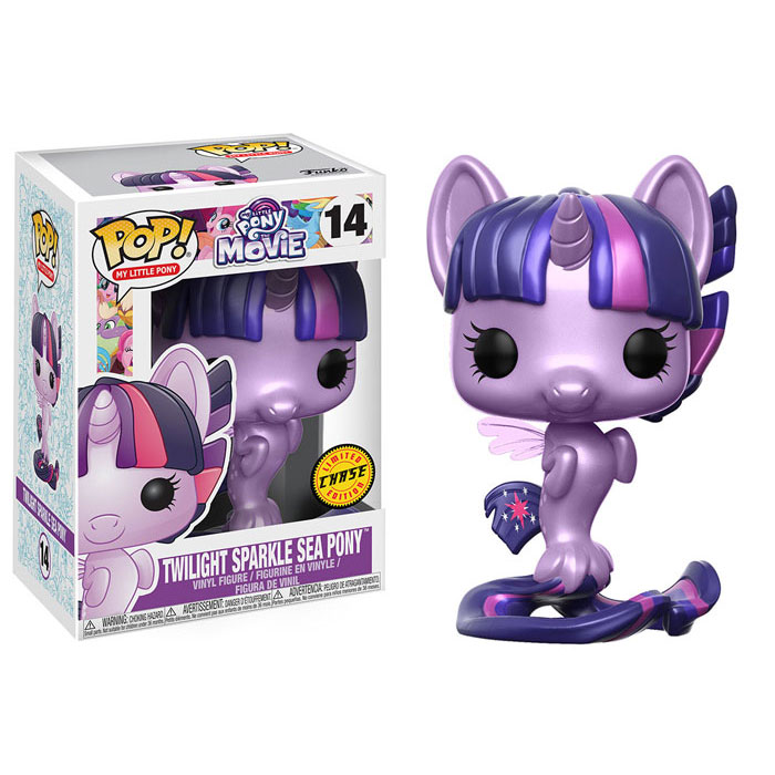 Funko POP! My Little Pony - MLP Movie Vinyl Figure - TWILIGHT SPARKLE (Sea Pony)(Metallic Chase)