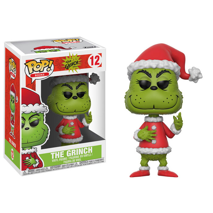 Funko POP! Books - The Grinch Vinyl Figure - SANTA GRINCH