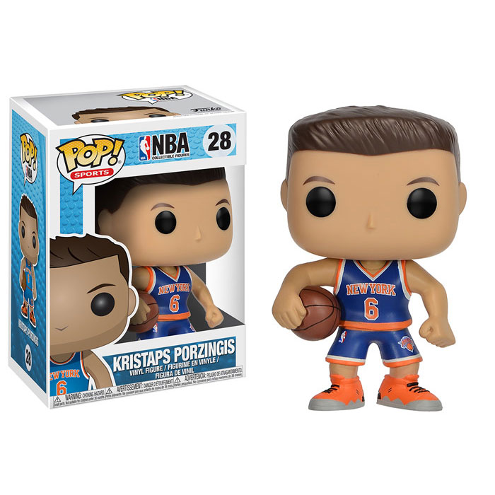 Funko POP! NBA Wave 3 - Vinyl Figure - KRISTAPS PORZINGIS (New York Knicks)