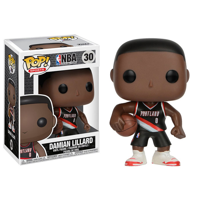 Funko POP! NBA Wave 3 - Vinyl Figure - DAMIAN LILLARD (Portland Trailblazers)