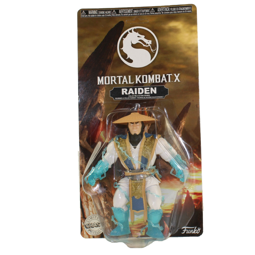 Funko Action Figure - Mortal Kombat S1 - RAIDEN (Lightning Hands & Feet) *Chase*