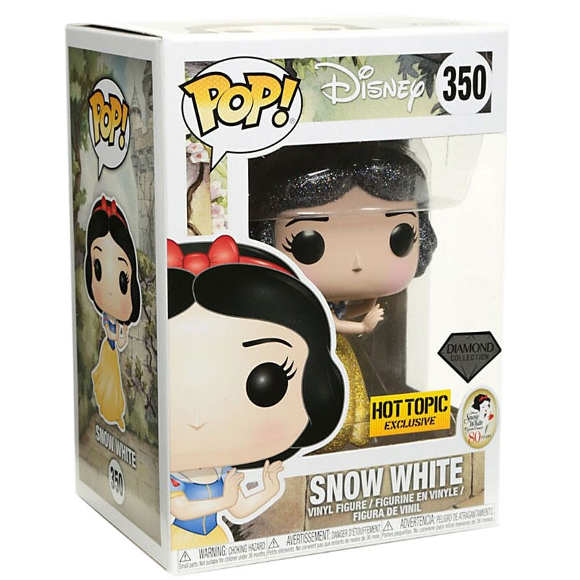 Funko POP! Disney Diamond Collection Vinyl Figure - SNOW WHITE (Glitter) #350 *Exclusive*