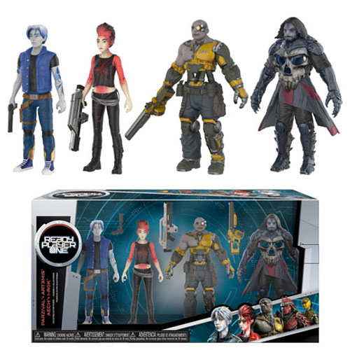 Funko Action Figures - Ready Player One - 4-PACK (Art3mis, Parzival, Aech & i-r0k)