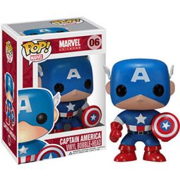 Funko POP! Vinyl Bobble-Heads - Marvel - CAPTAIN AMERICA #06