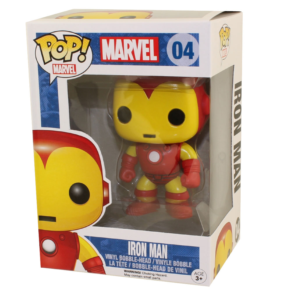 Funko POP! Heroes Vinyl Bobble-Head - Marvel - IRON MAN #04