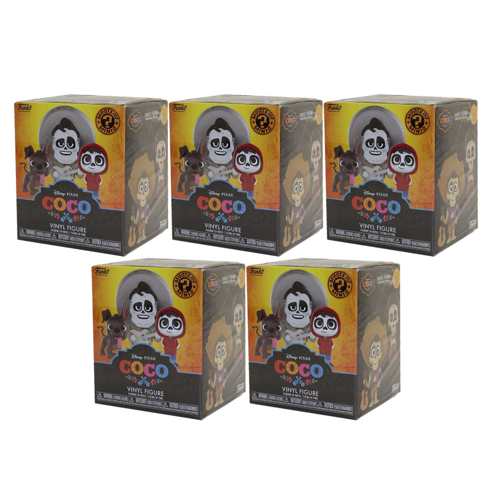 Funko Mystery Minis Vinyl Figures - Disney/Pixar's Coco - BLIND BOXES (5 Pack Lot)