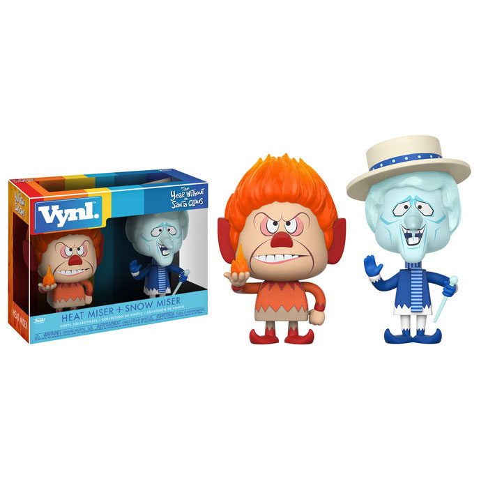 Funko Vynl. Figures 2-Pack - The Year Without a Santa Claus - HEAT MISER & SNOW MISER