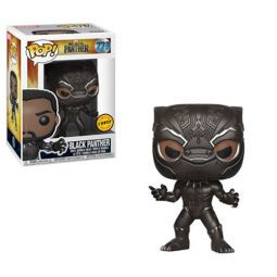 Funko POP! Marvel - Black Panther Vinyl Figure - BLACK PANTHER (Masked) #273 *Chase*