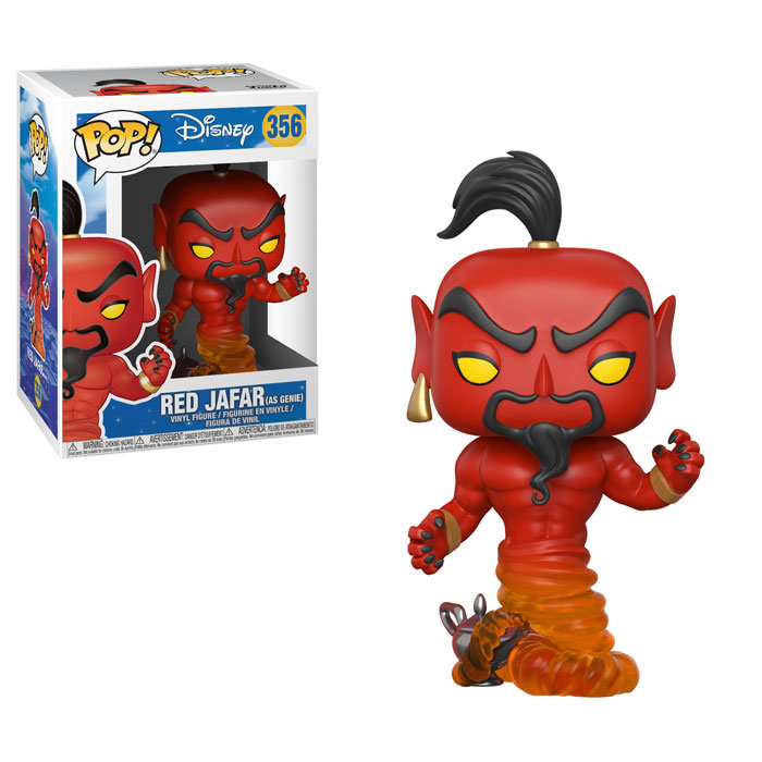 Funko POP! Disney - Aladdin Vinyl Figure - JAFAR (Red Genie) #356