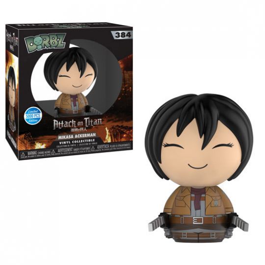 mikasa ackerman plush