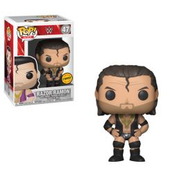 Funko POP! WWE Wave 7 Vinyl Figure - RAZOR RAMON (NWO - Black Vest) *Chase*