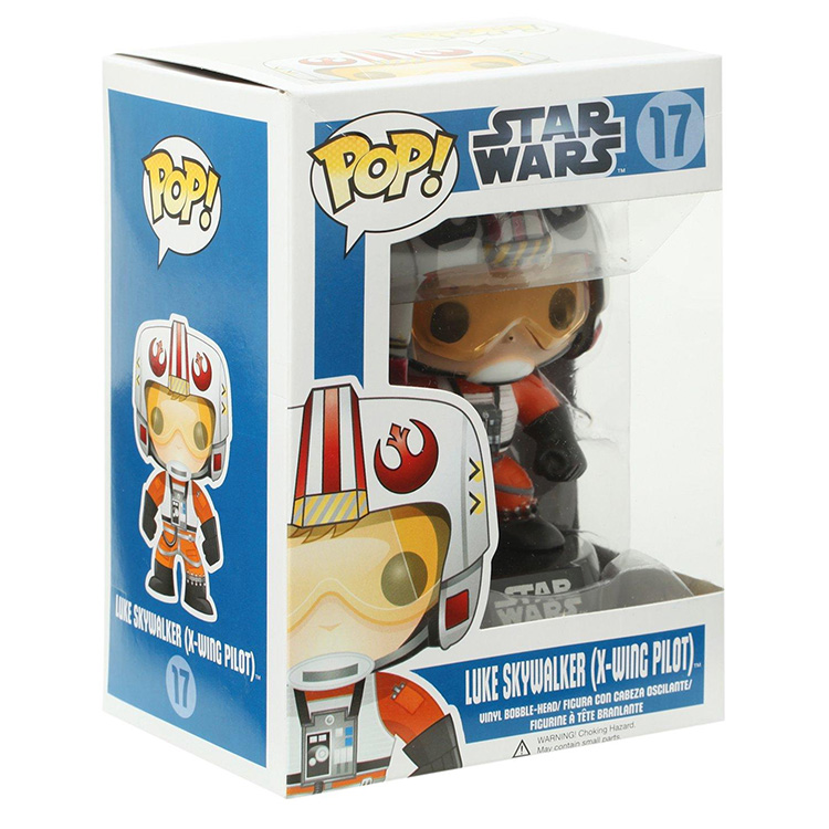 Funko POP! Star Wars Vinyl Bobble-Head - LUKE SKYWALKER [X-Wing Pilot] #17