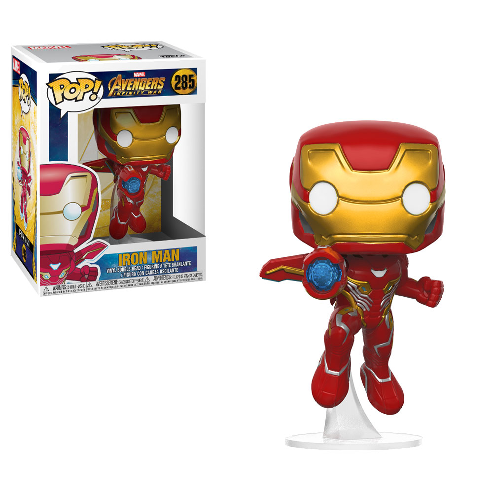 Funko POP! Marvel - Avengers Infinity War Vinyl Bobble-Head - IRON MAN #285