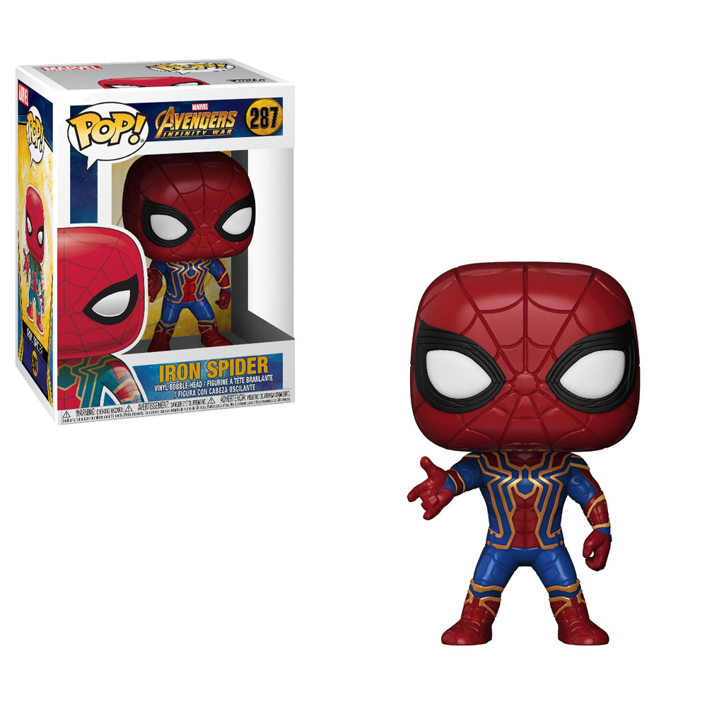 Funko POP! Marvel - Avengers Infinity War Vinyl Bobble-Head - IRON SPIDER #287