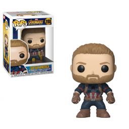 Funko POP! Marvel - Avengers Infinity War Vinyl Bobble-Head - CAPTAIN AMERICA #288 Funko POP! Marvel - Avengers Infinity War Vinyl Bobble-Head - CAPTAIN AMERICA #288