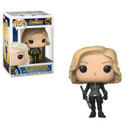 Funko POP! Marvel - Avengers Infinity War Vinyl Bobble-Head - BLACK WIDOW #295 Funko POP! Marvel - Avengers Infinity War Vinyl Bobble-Head - BLACK WIDOW #295