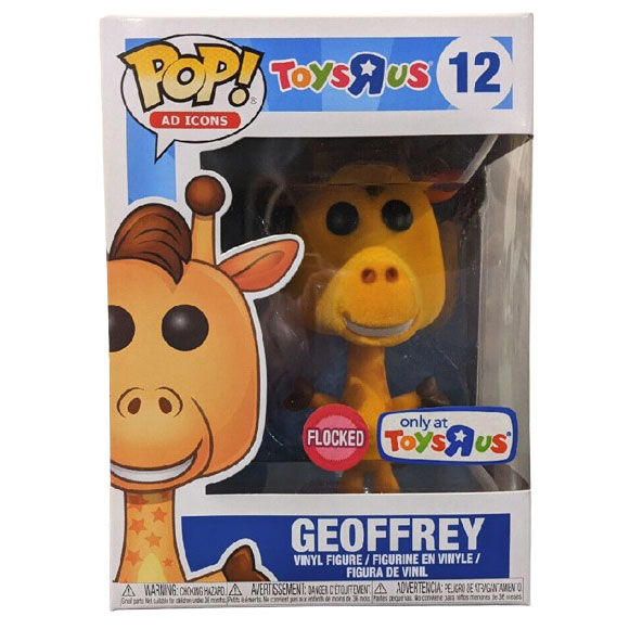 Funko POP! Ad Icons Toys R Us Vinyl Figure - GEOFFREY #12 [Flocked] *Exclusive*
