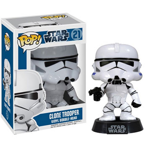 Funko POP! Star Wars Vinyl Bobble-Head - CLONE TROOPER #21