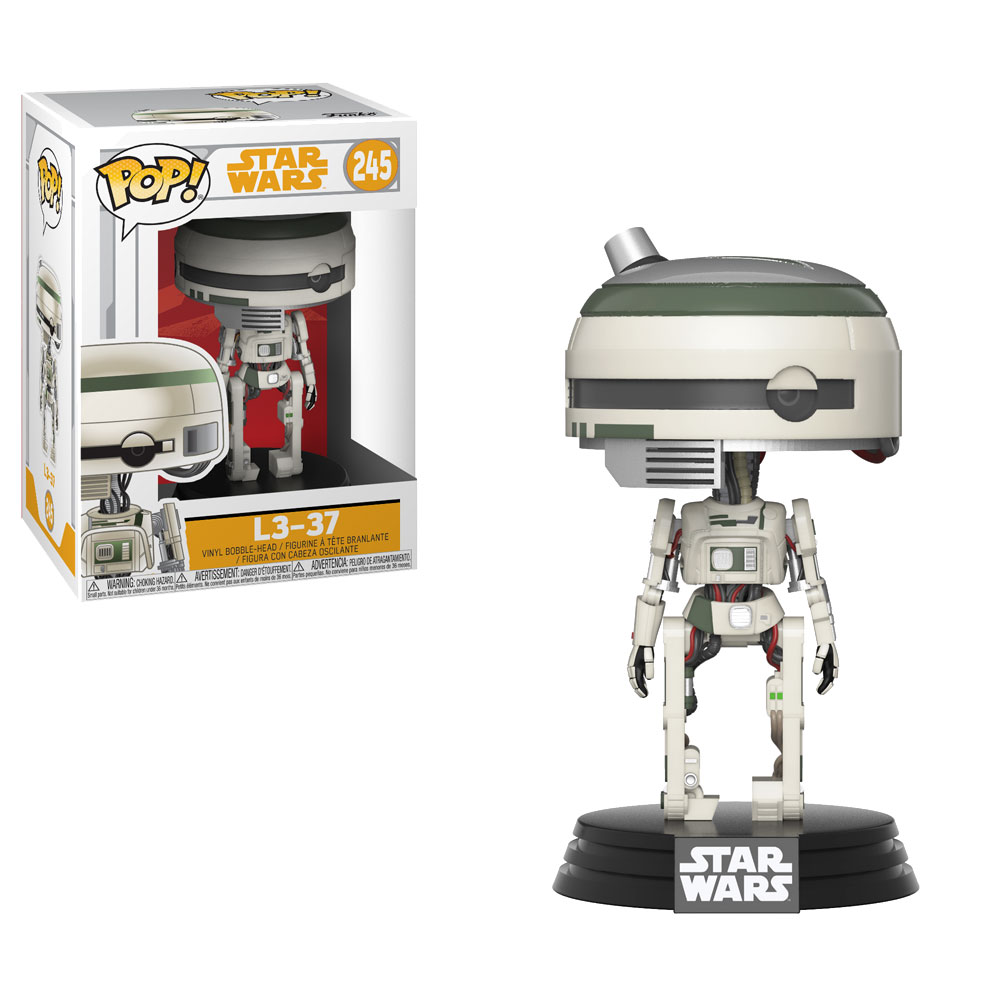 Funko POP! Star Wars - Solo: A Star Wars Story S1 Vinyl Bobble - L3-37 #245