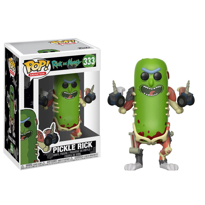 Funko POP! Animation Vinyl Figure - Rick and Morty - PICKLE RICK