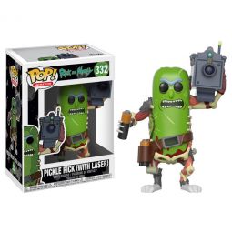 Funko POP! Animation Vinyl Figure - Rick and Morty - PICKLE RICK with Laser