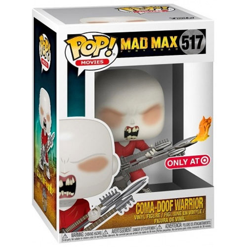 Funko POP! Movies - Mad Max Fury Road Vinyl Figure - COMA-DOOF WARRIOR #517 *Exclusive*