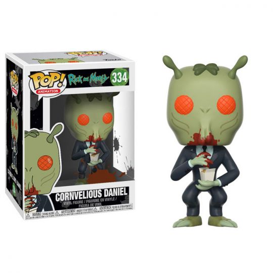 Rick and Morty Funko Pop Animation Cornvelious Daniel Vinyl Figure