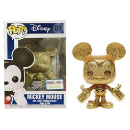 Funko POP! Disney Vinyl Figure - MICKEY MOUSE (Gold Glitter)(Diamond Collection) #01 *Exclusive* Funko POP! Disney Vinyl Figure - MICKEY MOUSE (Gold Glitter)(Diamond Collection) #01 *Exclusive*
