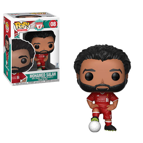 Funko POP! Football - English Premier League Vinyl Figure - MOHAMED SALAH #08 (Liverpool)