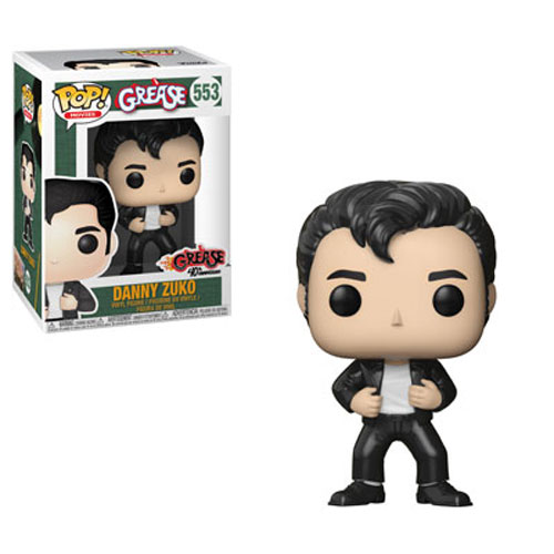 Funko Pop Movies Grease Vinyl Figure Danny Zuko Leather Jacket - movies grease vinyl figure danny zuko leather jacket 553 bbtoystore com toys plush trading cards action figures games online retail store