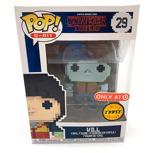 Funko POP! 8-Bit Stranger Things Vinyl Figure - WILL [Upside Down] #29 *Exclusive CHASE*