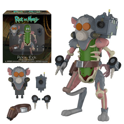 Funko Action Figure - Rick and Morty - PICKLE RICK