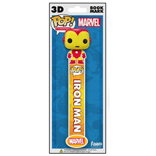 Funko POP! 3D Bookmark - Marvel - IRON MAN