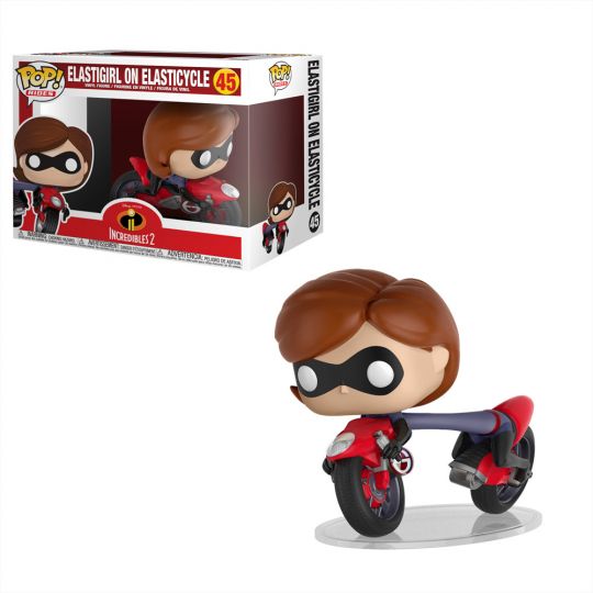 Funko POP! Rides The Incredibles Vinyl Figure ELASTIGIRL ON