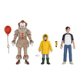 Funko Action Figures - Stephen King's It - 3-PACK #1 (Pennywise, Georgie & Bill) Funko Action Figures - Stephen King's It - 3-PACK #1 (Pennywise, Georgie & Bill)