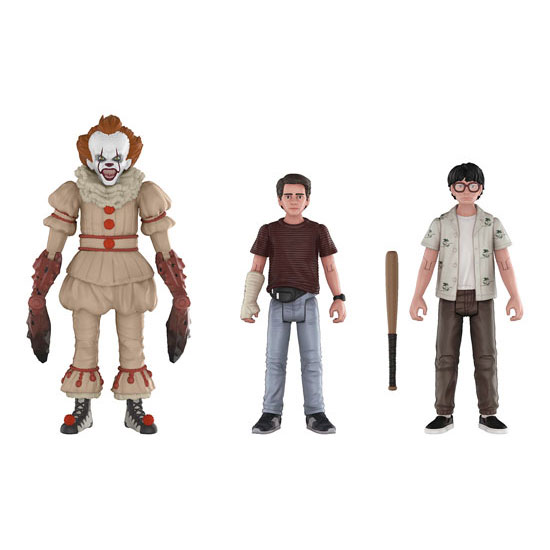 Funko Action Figures - Stephen King's It - 3-PACK #3 (Pennywise, Richie & Eddie)