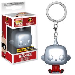Funko Pocket POP! Keychain - Incredibles 2 - JACK-JACK (Metallic) *Hot Topic Exclusive*