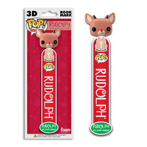 Funko POP! 3D Bookmark - RUDOLPH the Red Nose Reindeer